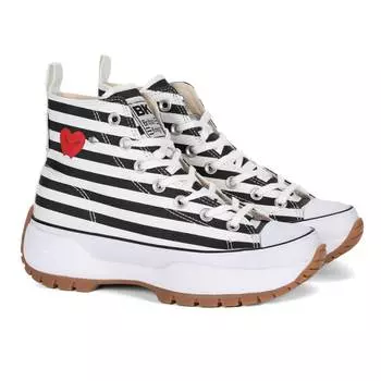 Женские высокие кеды British Knights, белые