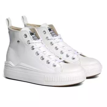 Женские высокие кеды British Knights, белые