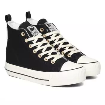 Женские высокие кеды British Knights, черные