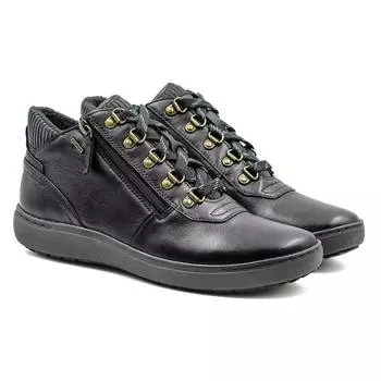 Женские высокие кеды Clarks (Nalle Mid 26163238), черные