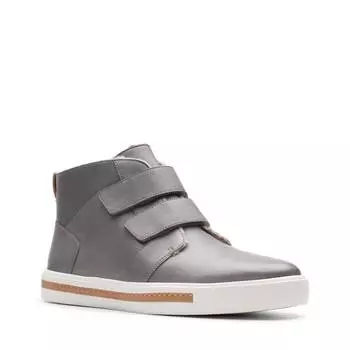 Женские высокие кеды Clarks, серые