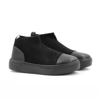 Женские высокие кеды SCHOLL, черные