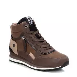 Женские высокие кроссовки REFRESH, коньячные