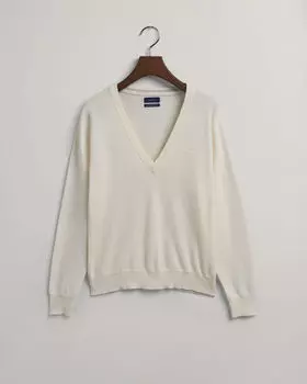 Женский пуловер Gant, белый