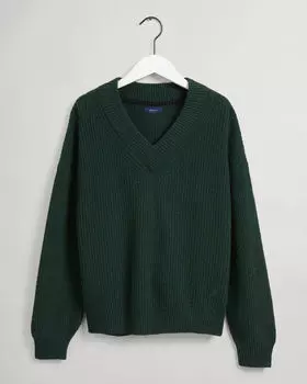 Женский пуловер Gant, зеленый