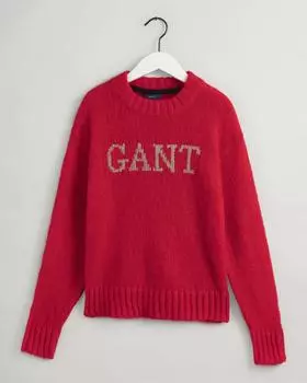 Женский свитшот Gant, красный