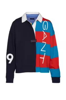 Женское поло Gant, синее