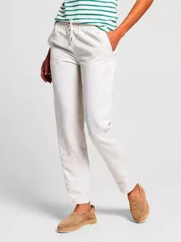 Женскоие брюки прямые Gant, белые