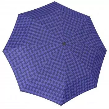 Зонт механический Doppler, мултипринт лиловый