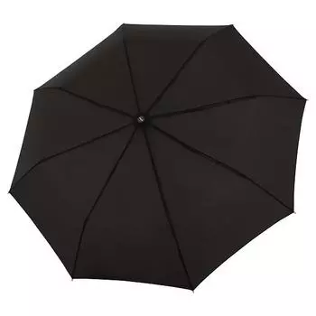 Зонт полуавтоматический Doppler, черный