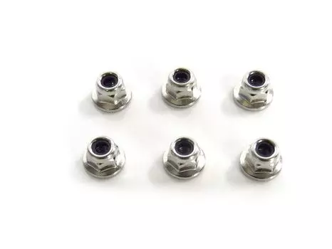 Гайки самоконтрящаяся M3 (6шт), E10 - Hi31046