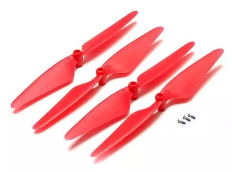 Комплект пропеллеров для Hubsan H502С/H502Е красные