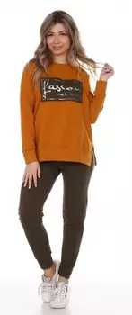 Костюм женской Мода(горчица) (48)