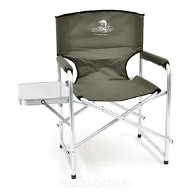 Кресло складное Кедр со столиком, алюминий AKS-06