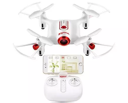 Квадрокоптер Syma X20W (Белый)