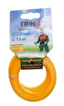 Леска для триммера "Круг" 15 метров (2)