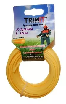 Леска для триммера "Круг" 15 метров, 2 шт (3)