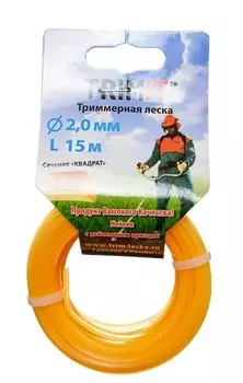 Леска для триммера "Квадрат" 15 метров (2)