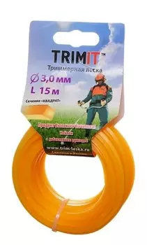 Леска для триммера "Квадрат" 15 метров (3)