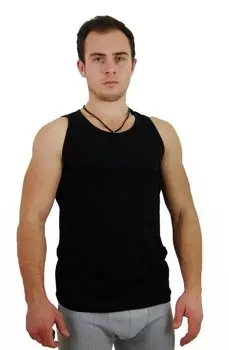 Майка мужская (черная 50)