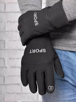 Перчатки мужские Sport эйфел (Серый)