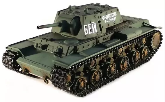Р/У танк Taigen 1/16 KV-1 (СССР) HC (для ИК боя) PRO V3 2.4G RTR