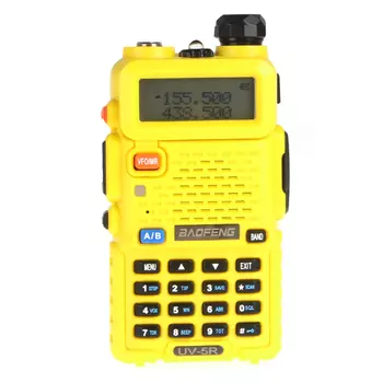 Радиостанция Baofeng UV-5R (желтая)