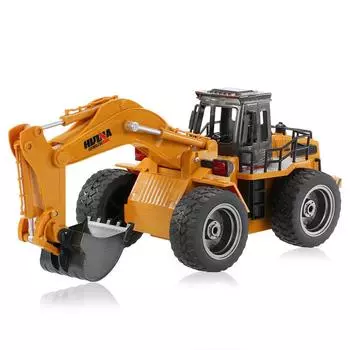 Радиоуправляемый экскаватор HUI NA TOYS масштаб 1:16 2.4G - HN1530 (Базовый)