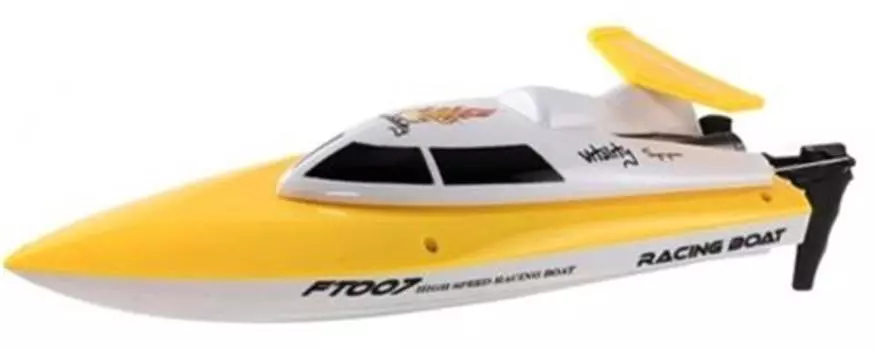 Радиоуправляемый катер Fei Lun High Speed Racing Boat - FT007 (желтый)