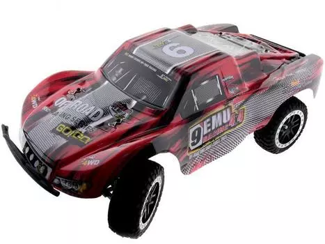 Радиоуправляемый шорт-корс трак Remo Hobby Truck 9emu 4WD RTR масштаб 1:10 2.4G - RH1021 (Красный)