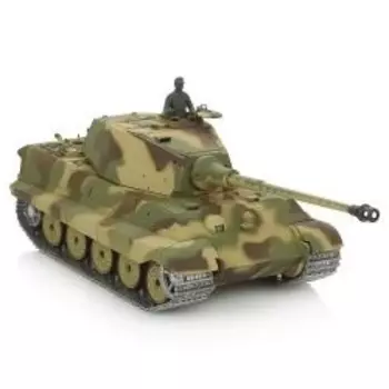 Радиоуправляемый танк Heng Long German King Tiger 1 Henschel Pro масштаб 1:16 27Mhz - 3888A-1Pro (Базовый)