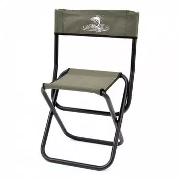 Стул складной MAX средний стальной 45x31x72 см - SSM-02 (Хаки)