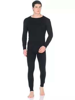 Термобелье мужское комплект - черный (L)