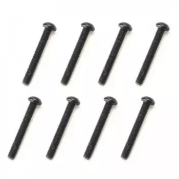 Винт М3х18мм с полукруглой шляпкой под шестигранную отвертку 8шт. - F5231