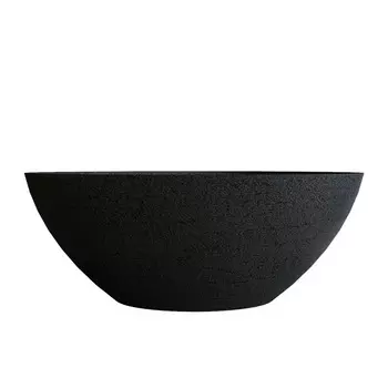 Кашпо CONCRETIKA BONSAI EROSIA BLACK D74H28