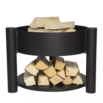 Очаг CONCRETIKA Taurus 60 с дровницей