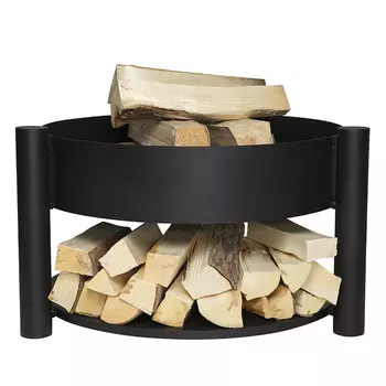 Очаг CONCRETIKA Taurus 80 с дровницей