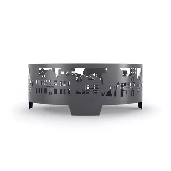 Очаг узорный CONCRETIKA Город 60 см