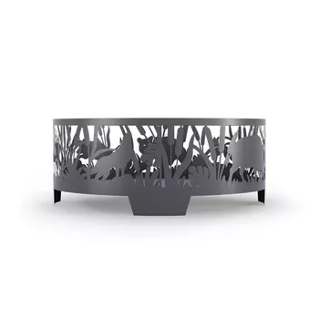 Очаг узорный CONCRETIKA Лес 80 см