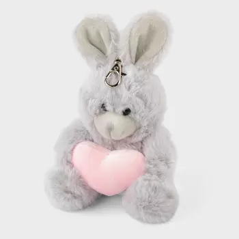 Брелок «Зайка с сердечком»