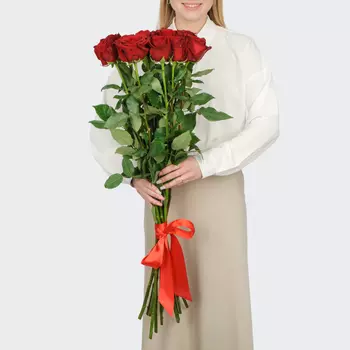 Букет 11 роза Высокие чувства