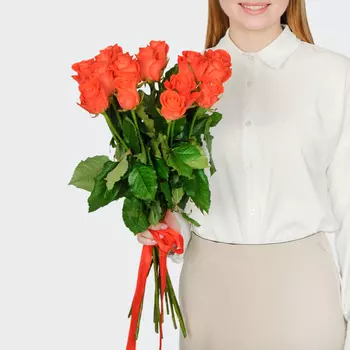 Букет 15 роз Вау