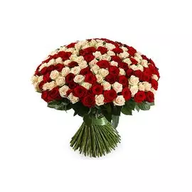 Букет 201 роза микс