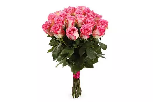 Букет 21 роза Малибу