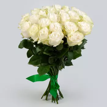 Букет 25 роз Мунстоун (Эквадор), 60 см