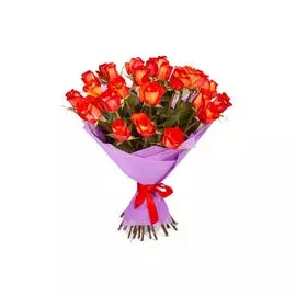 Букет 29 роз Хай Орандж
