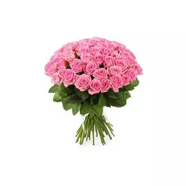 Букет 51 роза Аква