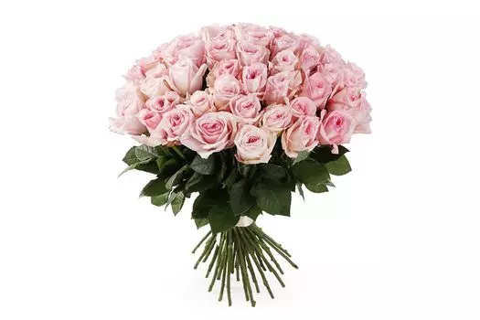 Букет 51 роза Пинк О'Хара
