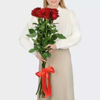 Букет 9 роза Высокие чувства