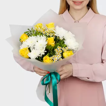 Букет Акварельный поцелуй